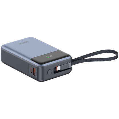 Power bank 20000 mAh PD 65W with cable Canyon OnPower 600 graphite