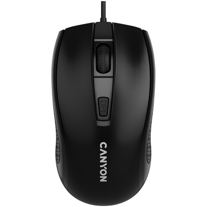 Kabelgebundene Maus Canyon M 4 1000 DPI ergonomisch schwarz