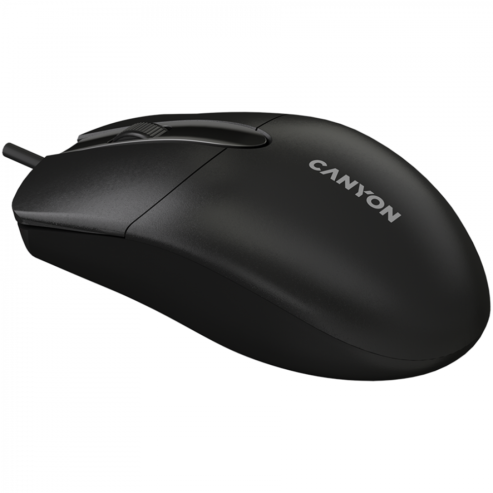 Kabelgebundene ergonomische Maus Canyon M-5 schwarz