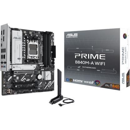 ASUS PRIME B840M A WIFI Hauptplatine Sockel AM5 Micro ATX