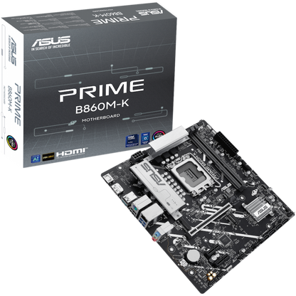 ASUS PRIME B860M K Micro ATX Mainboard 8800 MT/s