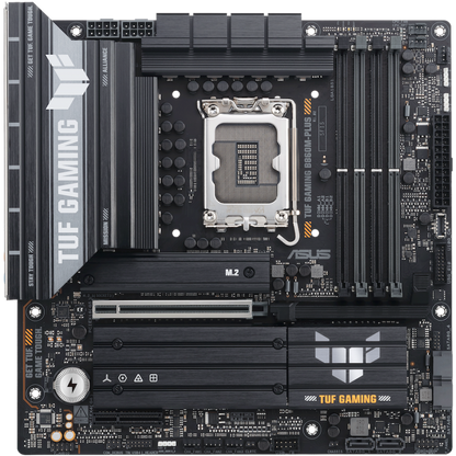 Mainboard ASUS TUF GAMING B860M PLUS Micro ATX für Intel Core Ultra Prozessoren schwarz