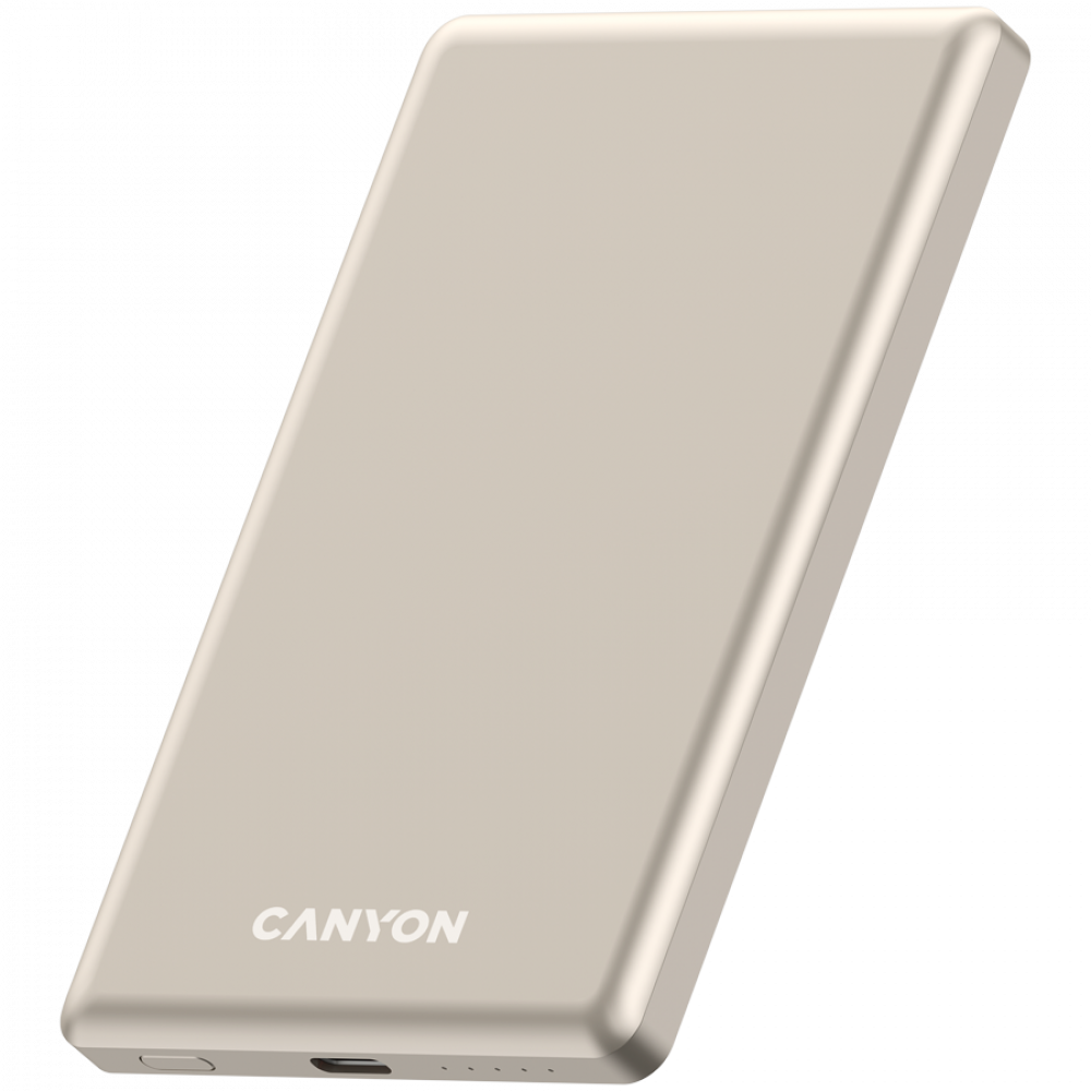 Powerbank Magsafe 5000 mAh PD20W slim Canyon OnPower 505 beige