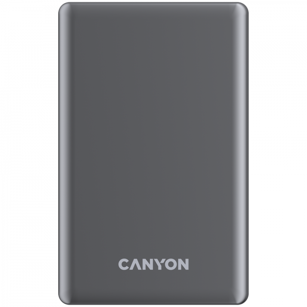 Powerbank Magsafe 5000 mAh PD 20W slim Canyon OnPower 505 Graphit