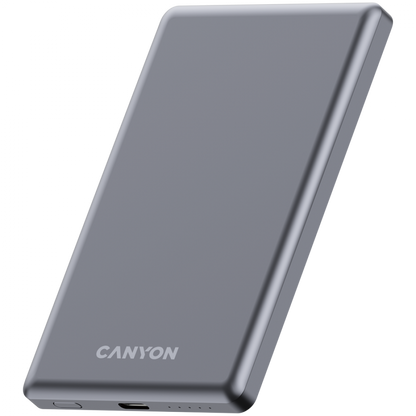 Powerbank Magsafe 5000 mAh PD 20W slim Canyon OnPower 505 Graphit