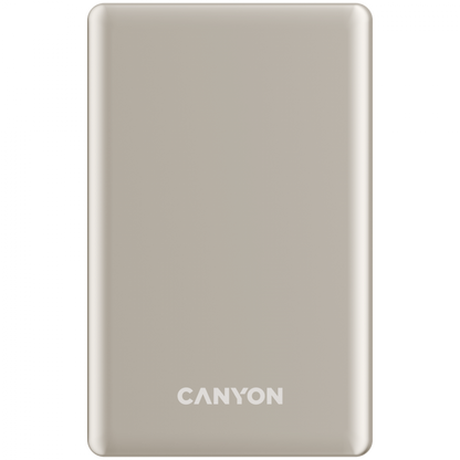 Powerbank 10000 mAh PD 20W slim Magsafe Canyon OnPower 510 beige