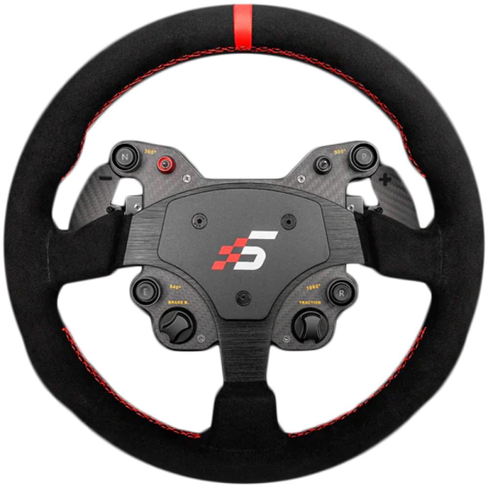 Kierownica SIMAGIC GT1 R 330 mm z alcantary czarna