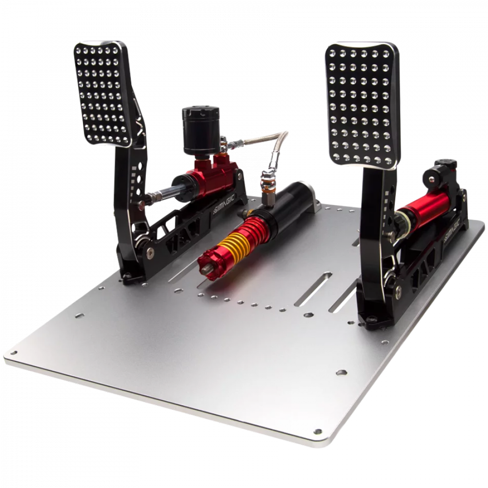 SIMAGIC Pedale mit Hydrauliksystem und USB-Schnittstelle, schwarz