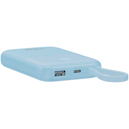 Powerbank 10000 mAh PD 22.5W mit Kabel Canyon OnPower 101 blau