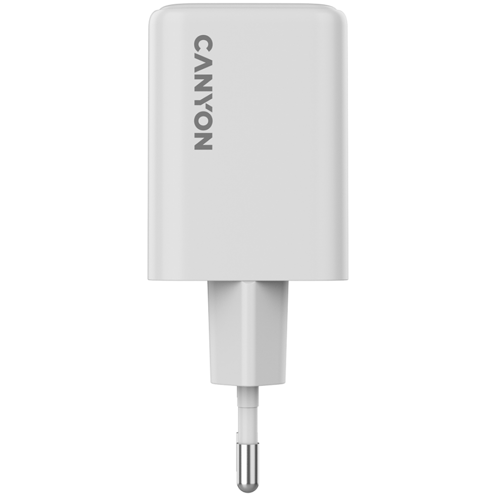 Canyon CU45AC 45W 2xPD UK GaN Wall Charger White