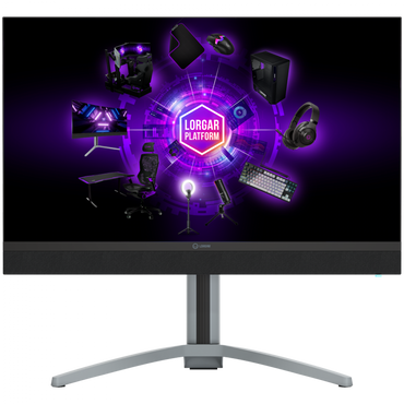 27'' 4K MiniLED Gaming Monitor 3840x2160 Lorgar UHD Pro Schwarz/Grau