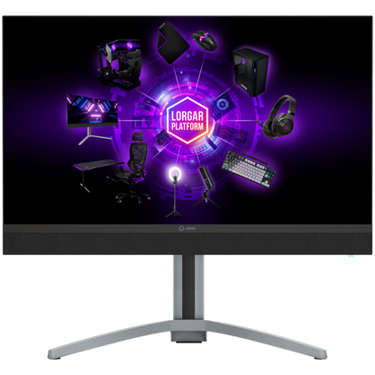27'' 4K MiniLED Gaming Monitor 3840x2160 Lorgar UHD Pro Schwarz/Grau