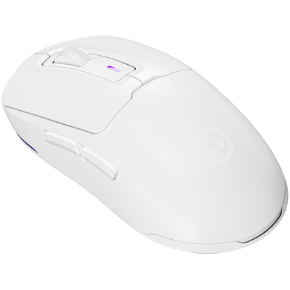 Drahtlose Gaming-Maus Lorgar MSA10W weiß