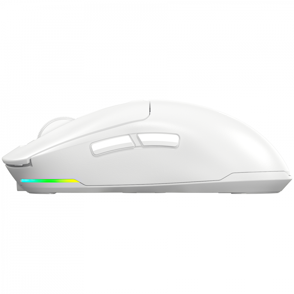 Drahtlose Gaming-Maus Lorgar MSA10W weiß