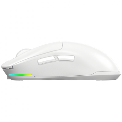 Drahtlose Gaming-Maus Lorgar MSA10W weiß