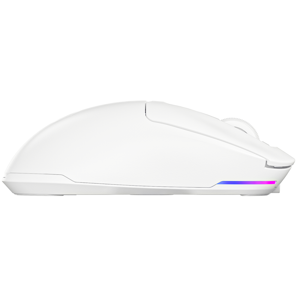 Drahtlose Gaming-Maus Lorgar MSA10W weiß