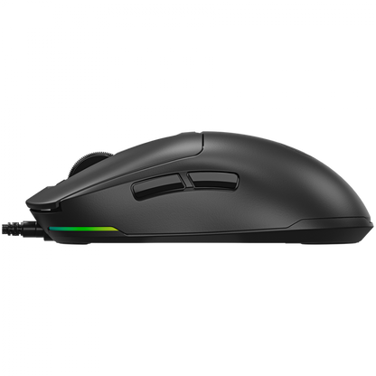 Gaming-Maus ultraleicht Lorgar MSA10 schwarz