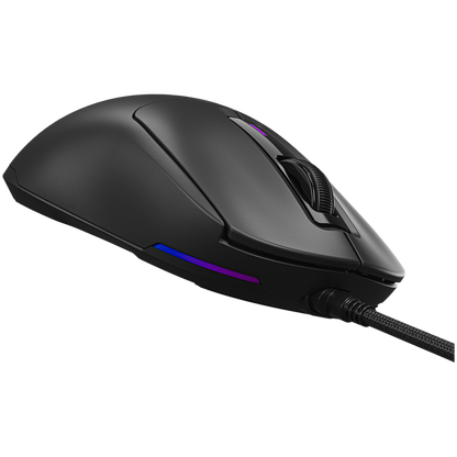 Gaming-Maus ultraleicht Lorgar MSA10 schwarz