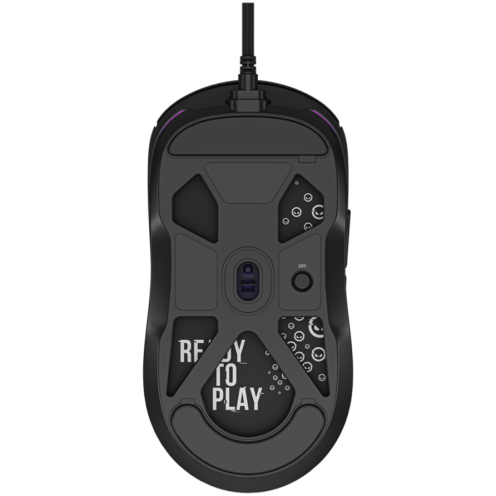 Gaming-Maus ultraleicht Lorgar MSA10 schwarz