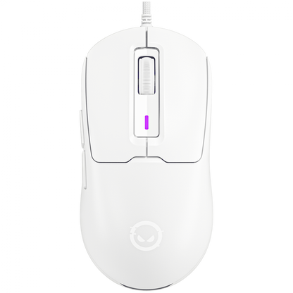 Lorgar MSA10 White Wired Ultralight Gaming Mouse
