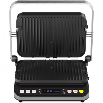 Grill elektryczny 2000W 3 tryby Timer 320x220 Aeno EG1 czarny