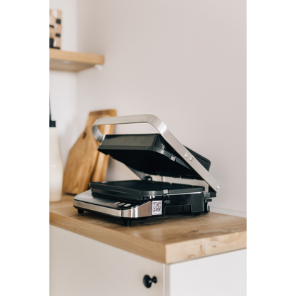 Grill elektryczny 2000W 3 tryby Timer 320x220 Aeno EG1 czarny