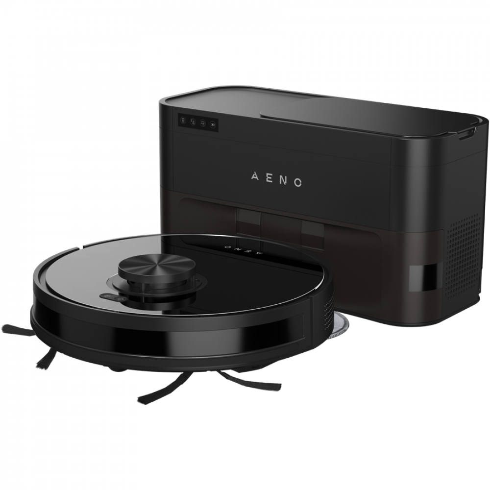 2-in-1 Saugroboter Aeno RC5S 4000Pa schwarz mit Kartierung