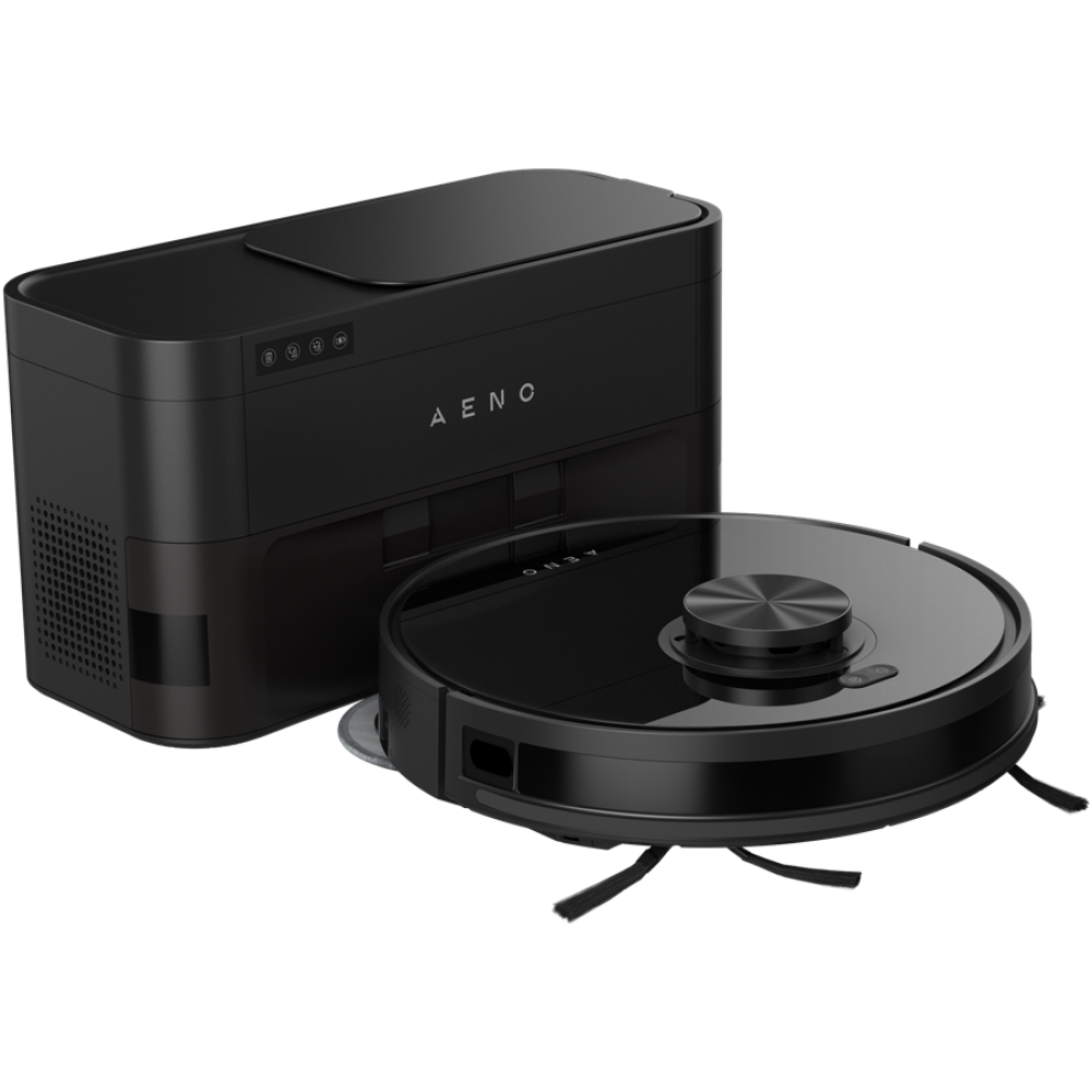2-in-1 Saugroboter Aeno RC5S 4000Pa schwarz mit Kartierung