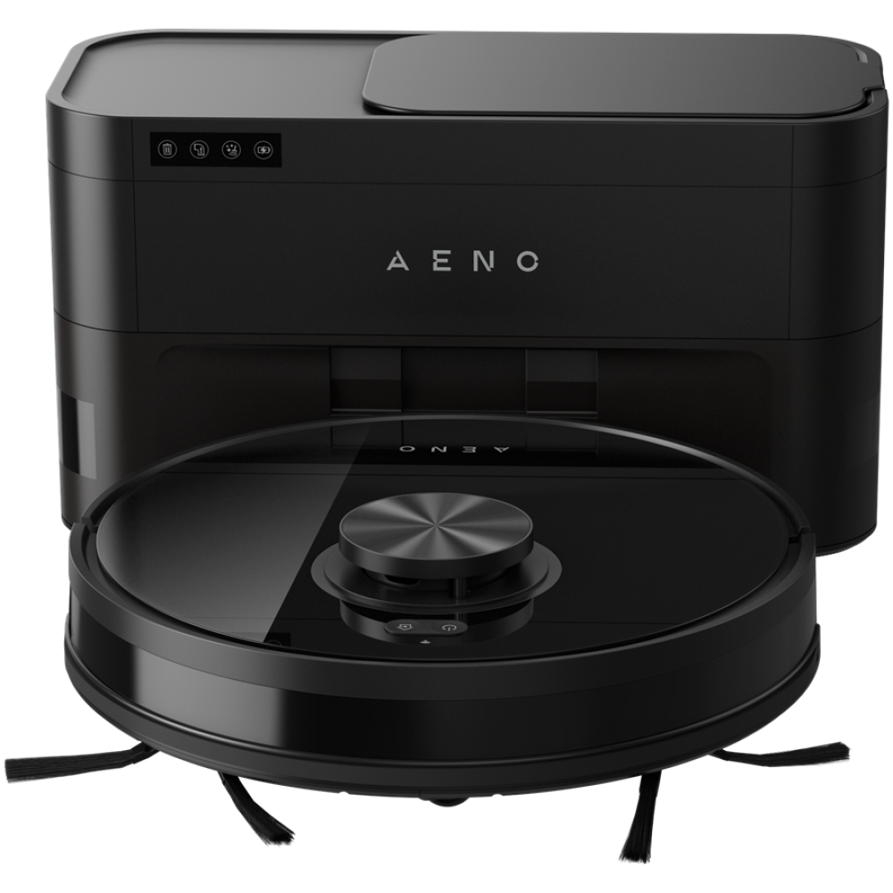 2-in-1 Saugroboter Aeno RC5S 4000Pa schwarz mit Kartierung