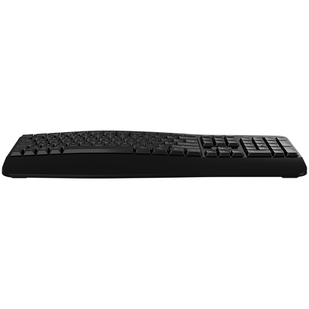 Klawiatura bezprzewodowa ergonomiczna Canyon HKB-W6 czarna
