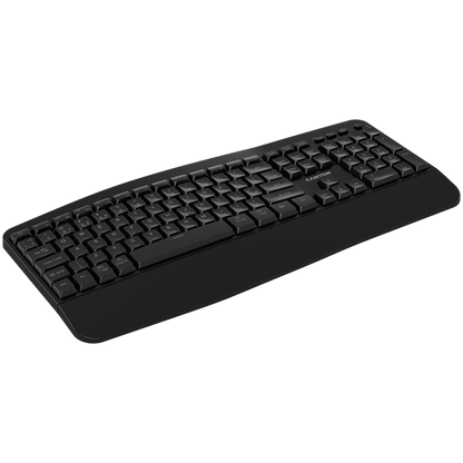 Klawiatura bezprzewodowa ergonomiczna Canyon HKB-W6 czarna