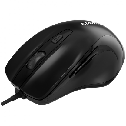 Kabelgebundene ergonomische Maus Canyon M-6 schwarz