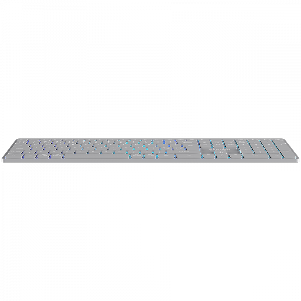 Klawiatura bezprzewodowa RGB 2 tryby Canyon HKB-W11 szara