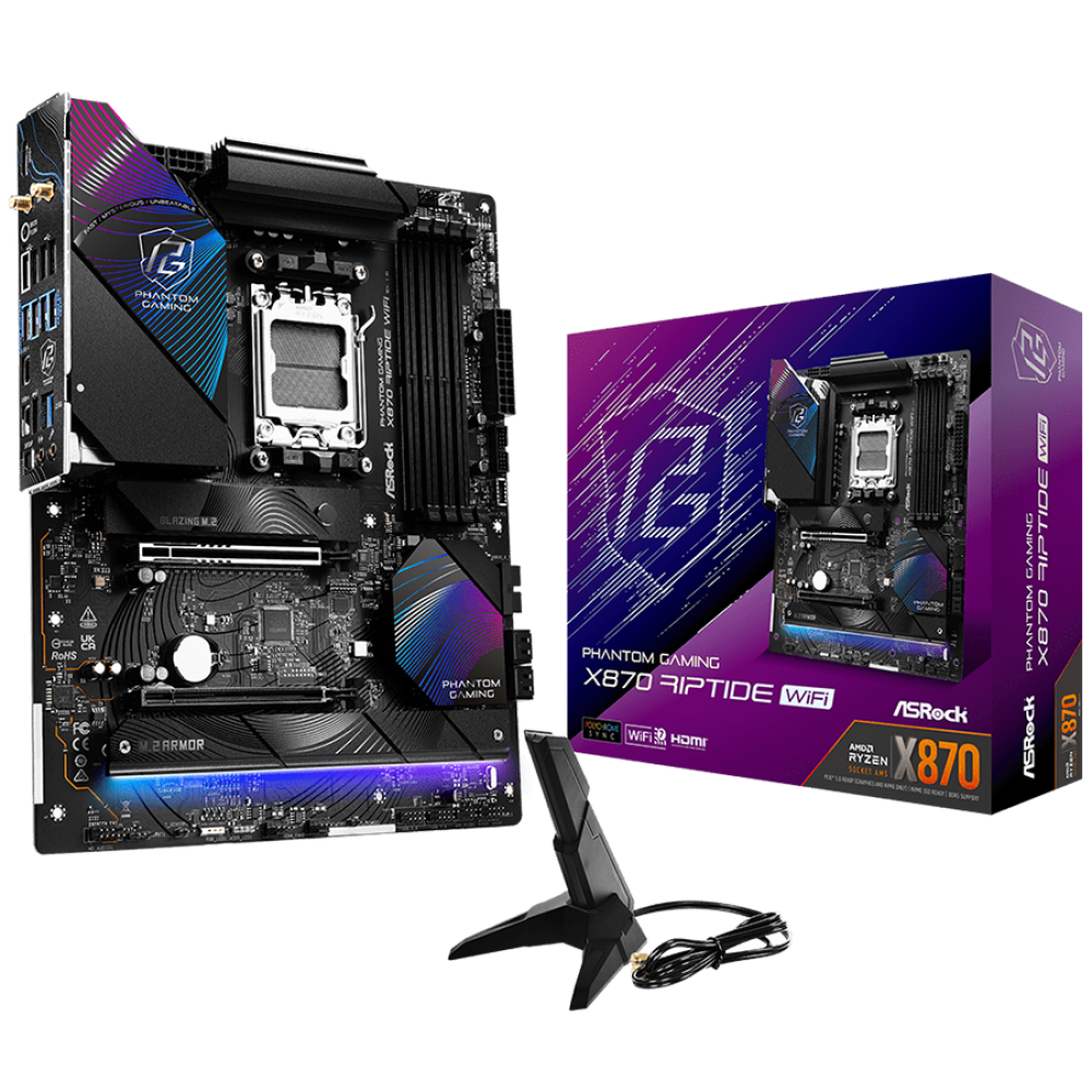 Mainboard ASROCK X870 Riptide WiFi ATX DDR5 256 GB