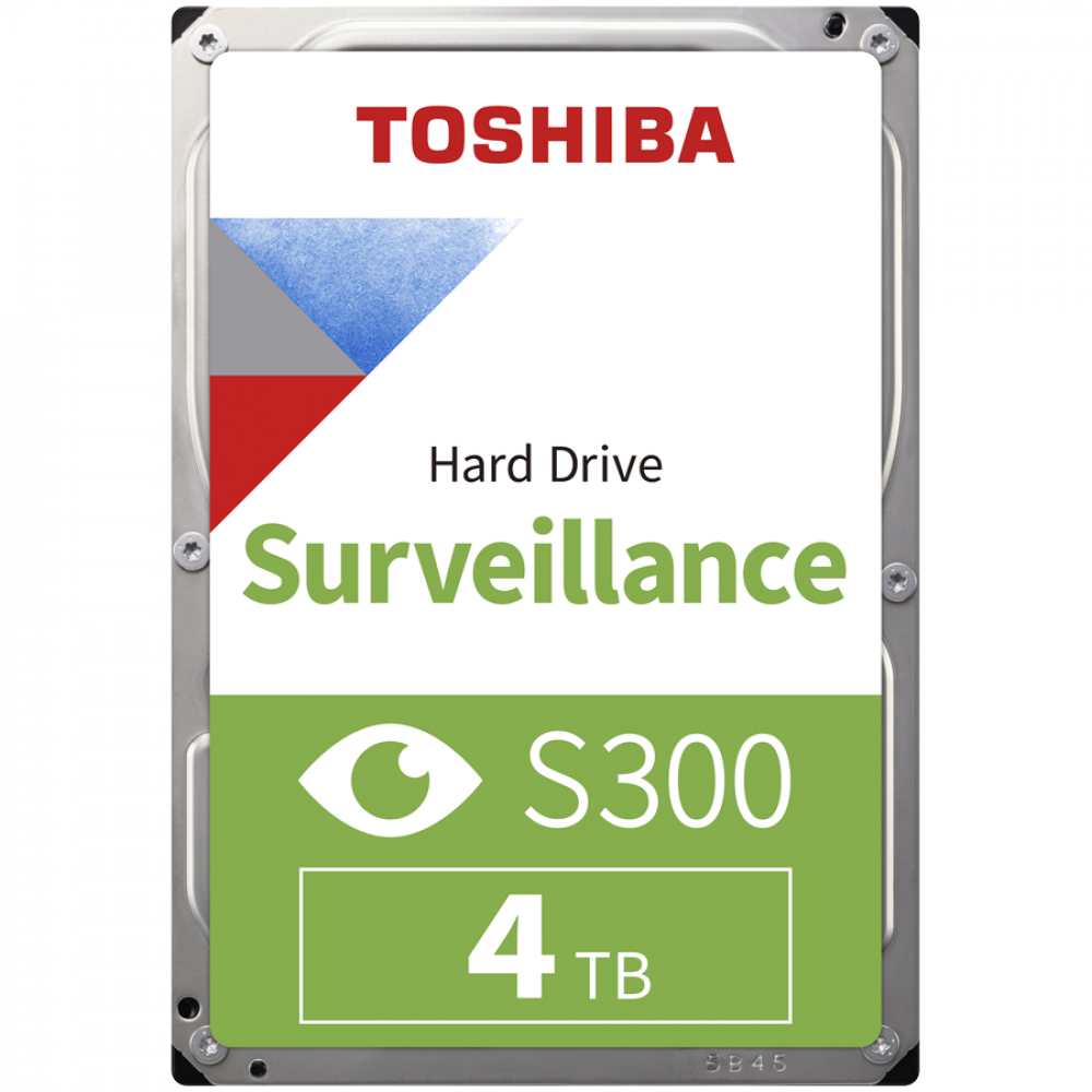 TOSHIBA S300 4TB 3,5" HDD 5400RPM