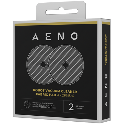 Nakładka mopująca do odkurzacza RC5S/RC6S 2 szt. Aeno ARCFM5-6 biały