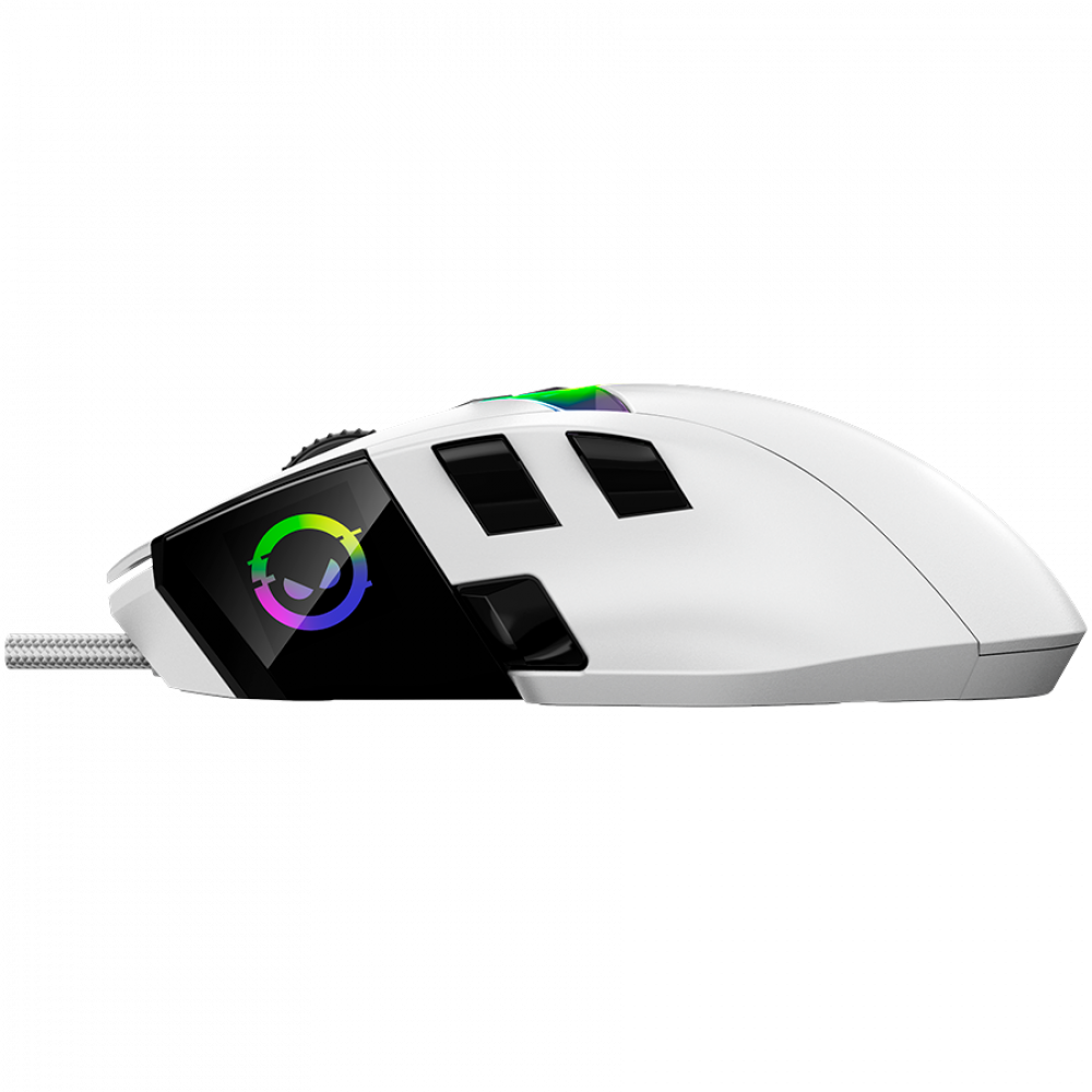 Gaming-Maus Lorgar MSP80 8000 Hz weiß