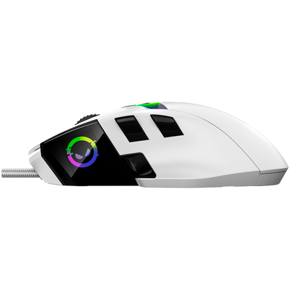 Gaming-Maus Lorgar MSP80 8000 Hz weiß