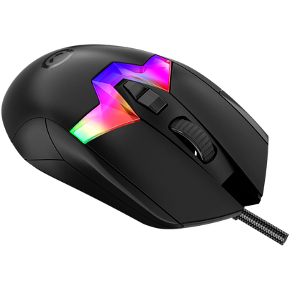 Gaming-Maus Lorgar MSP80 8000 Hz schwarz