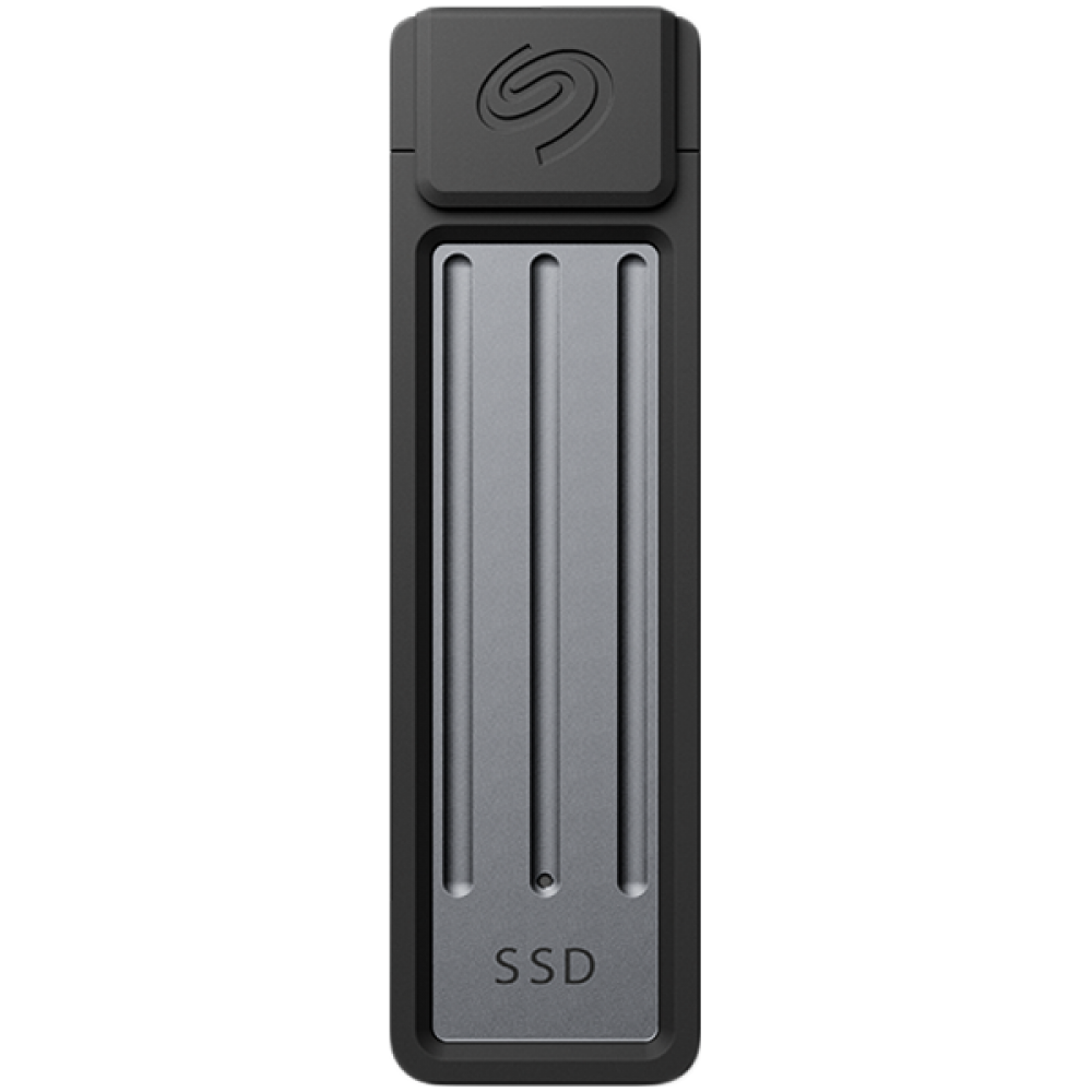 Zewnętrzny dysk SSD SEAGATE 2 TB USB Type C ciemno szary