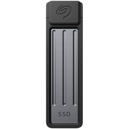 Zewnętrzny dysk SSD SEAGATE 2 TB USB Type C ciemno szary