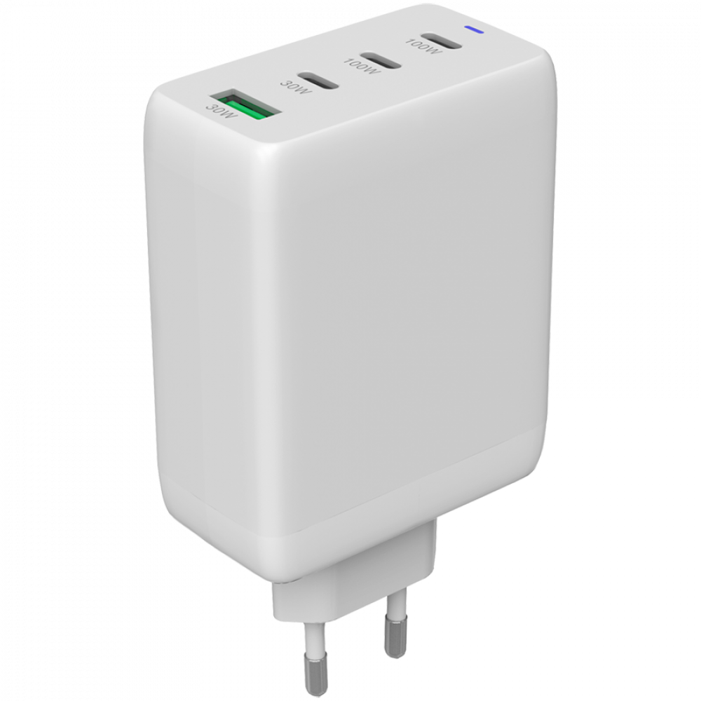 Canyon CU100ACC 100W GaN Wall Charger 3xPD 1xQC EU White