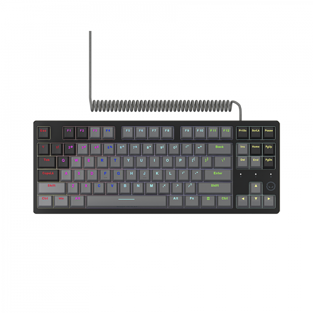 RGB Mechanische Gaming-Tastatur Lorgar Azar 514 schwarz