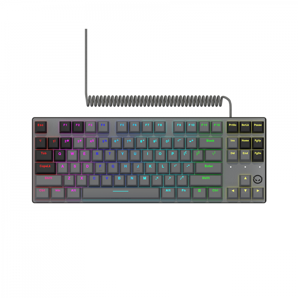 RGB Mechanische Gaming-Tastatur Lorgar Azar 514 schwarz