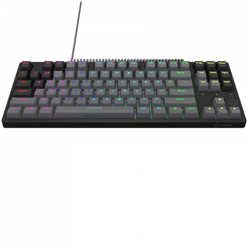 RGB Mechanische Gaming-Tastatur Lorgar Azar 514 schwarz