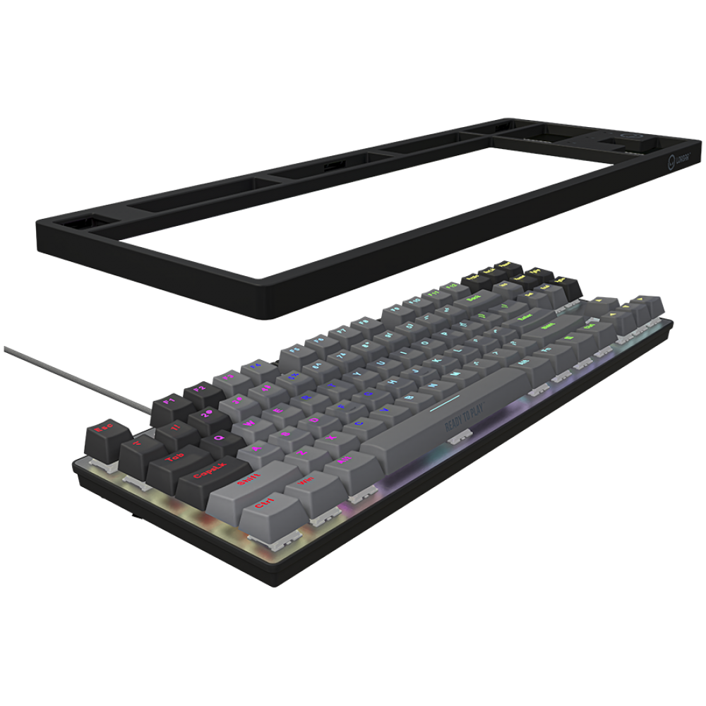 RGB Mechanische Gaming-Tastatur Lorgar Azar 514 schwarz