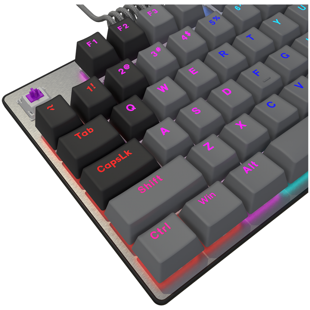 RGB Mechanische Gaming-Tastatur Lorgar Azar 514 schwarz