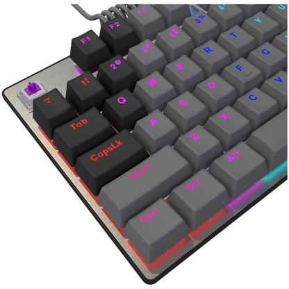 RGB Mechanische Gaming-Tastatur Lorgar Azar 514 schwarz