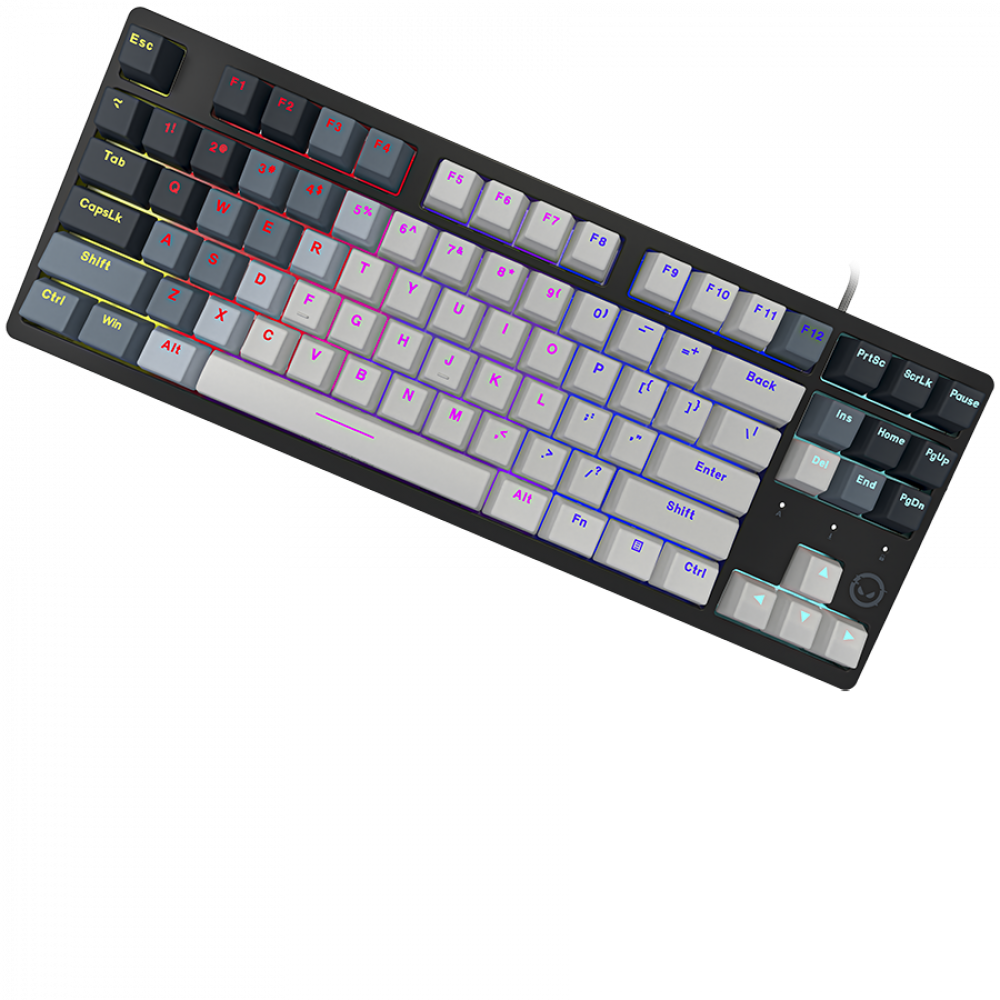 Mechanische RGB-Tastatur Lorgar Azar 514, weiß, kabelgebunden