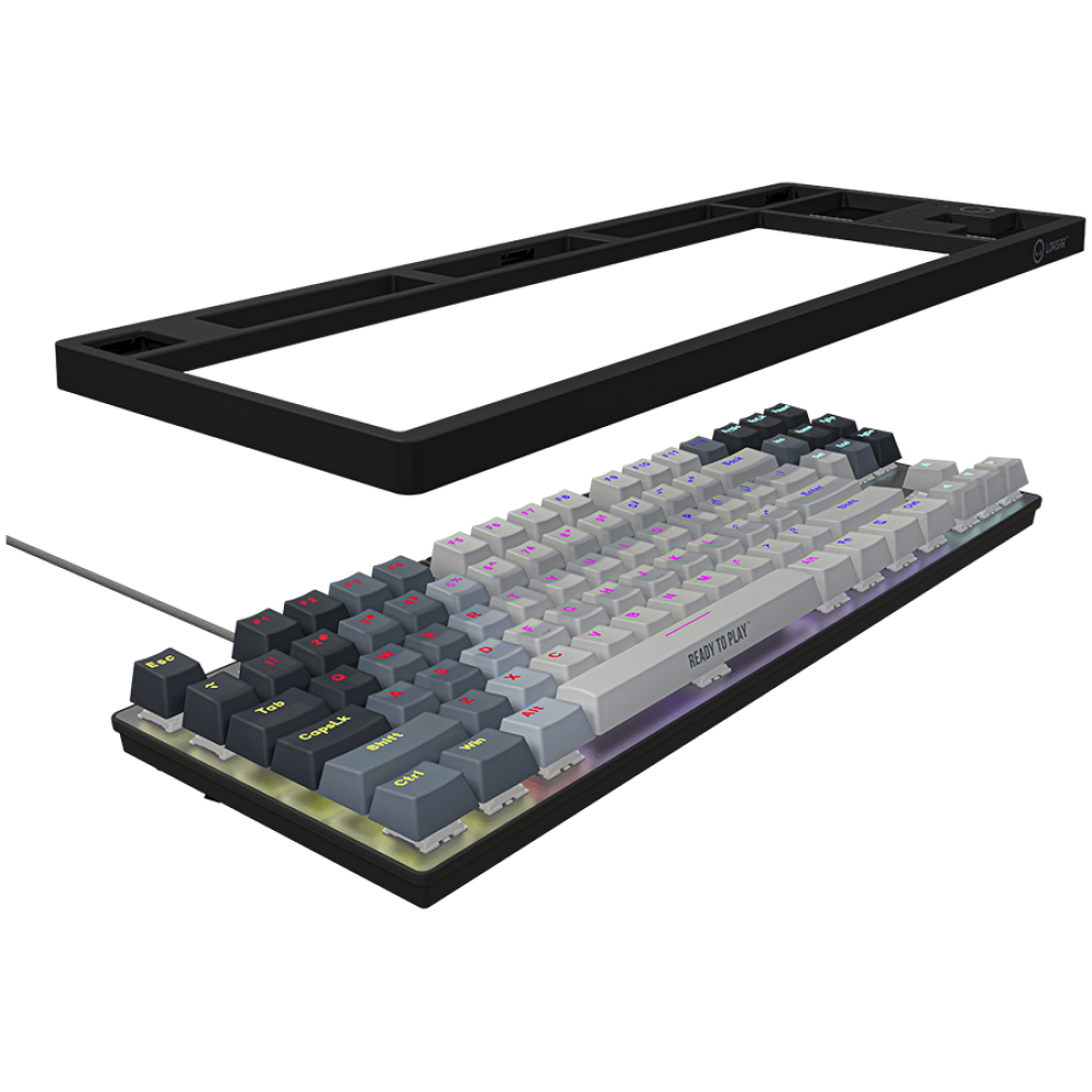 Mechanische RGB-Tastatur Lorgar Azar 514, weiß, kabelgebunden